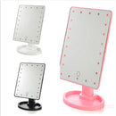 Espelho 16 Leds De Mesa Maquiagem Rotação Touch Screen SHINE