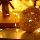 Kit 15 Fio de LED Fada 2m Luz Decorativa Pilha para Festa Natal Casamento Quarto Decoração