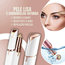 Caneta Depiladora Sobrancelha + Depilador de Rosto Buço Facial Indolor Batom Portátil