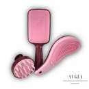 Kit 3 Escovas Anti Frizz com Escova Flexível e Massageador Capilar