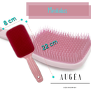 Kit Escovas TRIO Raquete Flex, Escova Mágica e Escova Massageadora Capilar de Silicone