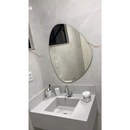 Espelho Orgânico Led Moderno com Suporte para Fixação – Espelho Decorativo para Ambientes Internos