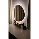 Espelho Orgânico Led Moderno com Suporte para Fixação – Espelho Decorativo para Ambientes Internos