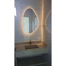 Espelho Orgânico Led Moderno com Suporte para Fixação – Espelho Decorativo para Ambientes Internos