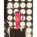 Belifou Garrafa Térmica Copo Bar--bie 1200ml Inox Com Tampa e Canudo Personalizado Modelo