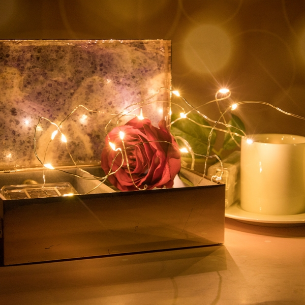 15 Unidade Fio De Led Fio Fada Cordão De Luzes Natal E Festa Luzes nterna Festas Presentes De Decoração 2m LEDs Pilha