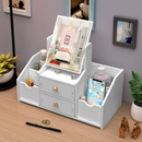 Organizador De Maquiagem Com Espelhos Com 2 Gavetas