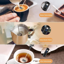 Mini Mixer Portátil Misturador de Bebidas Batedor Espumador Leite USB Recarregável Cozinha Cafe Ovo