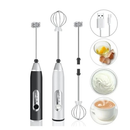 Mini Mixer Elétrico Portátil USB Recarregável Espumador de Leite Misturador de Bebidas Café Cappuccino Whey Ovo