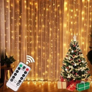 Cortina 300 Leds 3x3 Metros Festa Casamento Eventos Natal Branco Amarelo