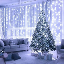Cortina 300 Leds 3x3 Metros Festa Casamento Eventos Natal Branco Amarelo