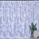 Cortina 300 Leds 3x3 Metros Festa Casamento Eventos Natal Branco Amarelo