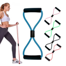 Kit 5 Mini Band Elástico de Treino + Extensor Funcional Academia Yoga Pilates Fisioterapia em Casa