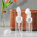 Frasco Pump Espumador Para Limpeza Facial Skin Care Com Escova De Silicone Portátil Para Viagem