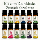 Umidificador De Ar + 3 Essências Sortidas Hidrossolúvel | Difusor Modelo Ultrassônico 200ml | Essências 20ml
