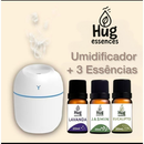 Umidificador De Ar + 3 Essências Sortidas Hidrossolúvel | Difusor Modelo Ultrassônico 200ml | Essências 20ml