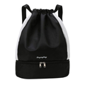 Bolsa Esportiva Grande Academia Fitness Viagem Impermeável com Compartimento para Sapato