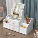 Organizador De Maquiagem Com Espelhos Com 2 Gavetas