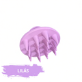 Escova Massageadora Capilar de Silicone para Limpeza do Couro Cabeludo