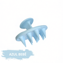 Escova Massageadora Capilar de Silicone para Limpeza do Couro Cabeludo