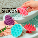 Massageador Capilar de Silicone Beauty Flash Escova Massageadora Couro Cabeludo Banho Cabelo Shampoo